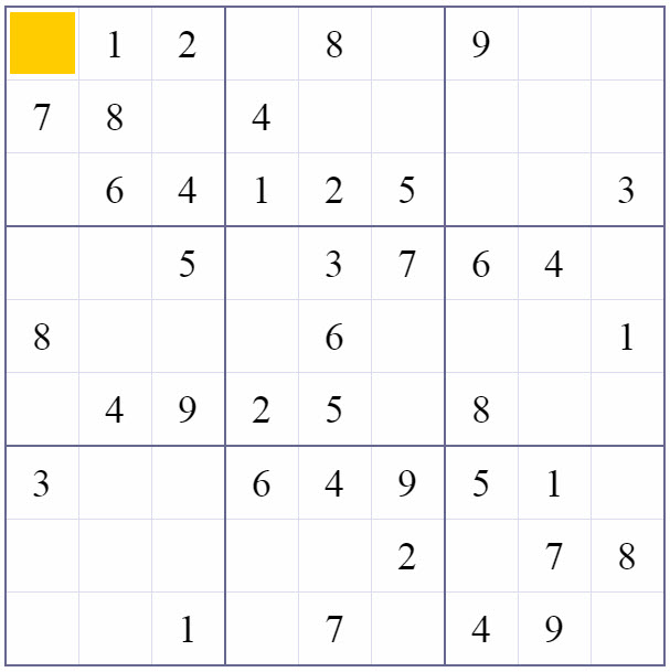 Sudoku Basics: Scanning