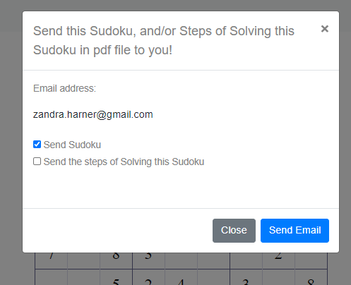 Send Sudoku, Send Sudoku Solving Steps