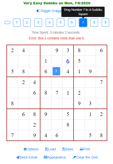 Play Sudoku Play Sudoku